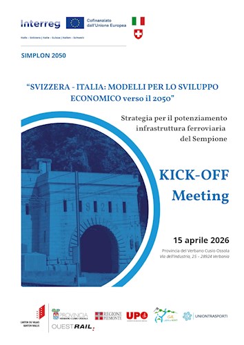 Progetto Interreg VI-A Italia-Svizzera “SIMPLON 2050”