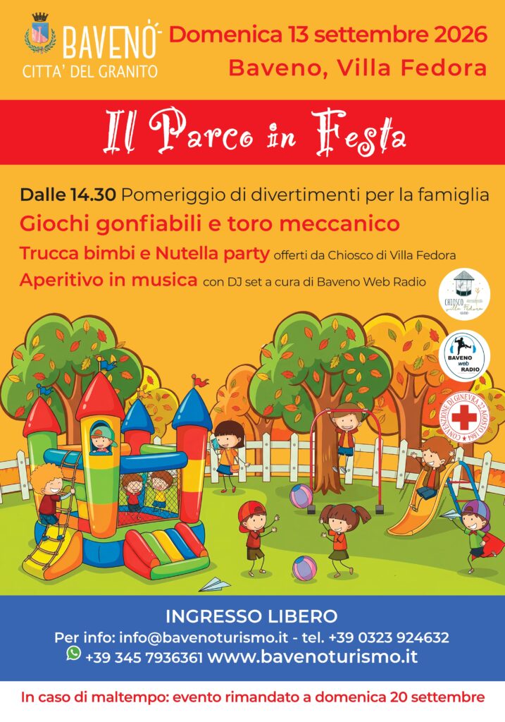 parco in festa settembre