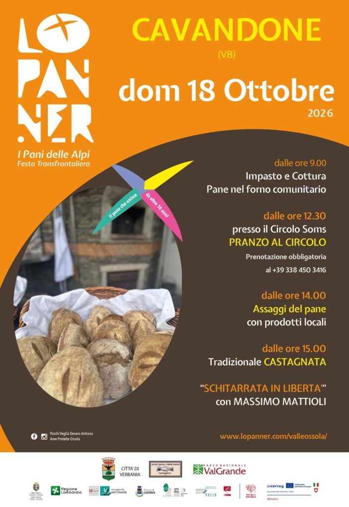Lo Pan ner Cavandone 2026