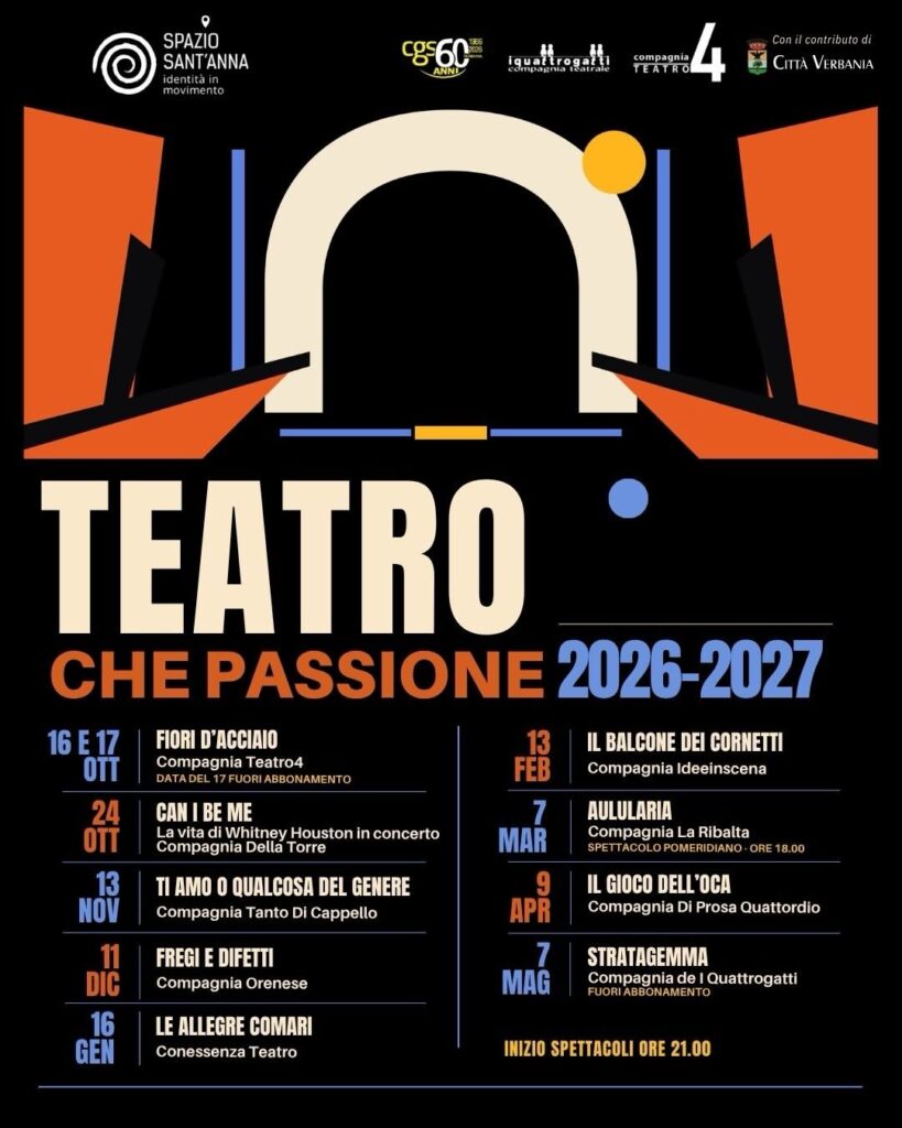 Teatro che passione locandina 2026